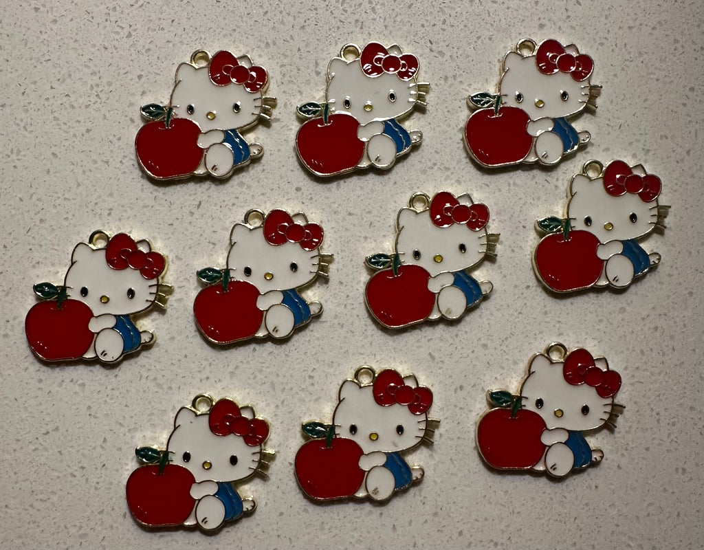 Hello Kitty Inspired Charms (10pcs)