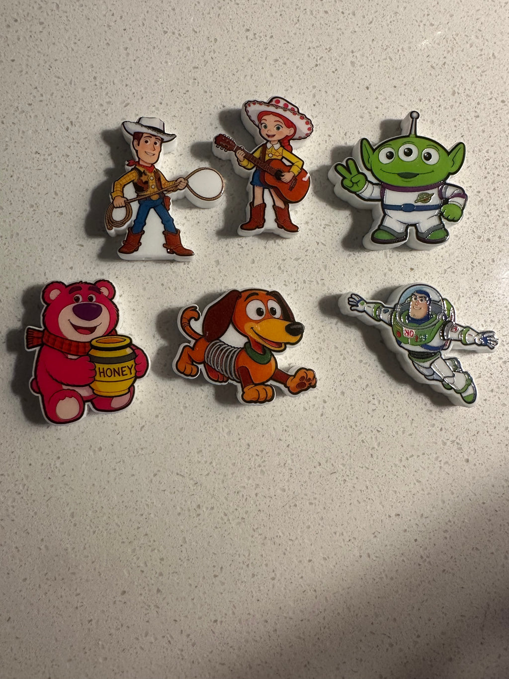 Toy Story Inspired Beads (6 pcs set)