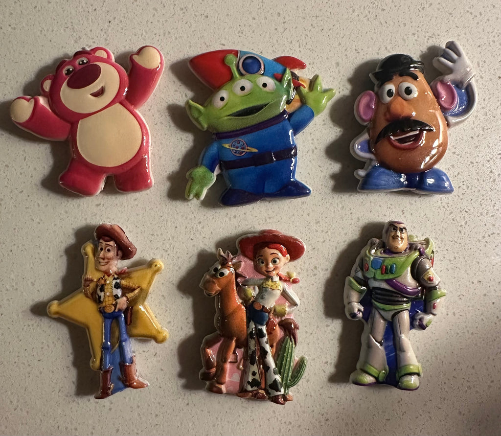 Toy Story Inspired Beads (6 pcs set)