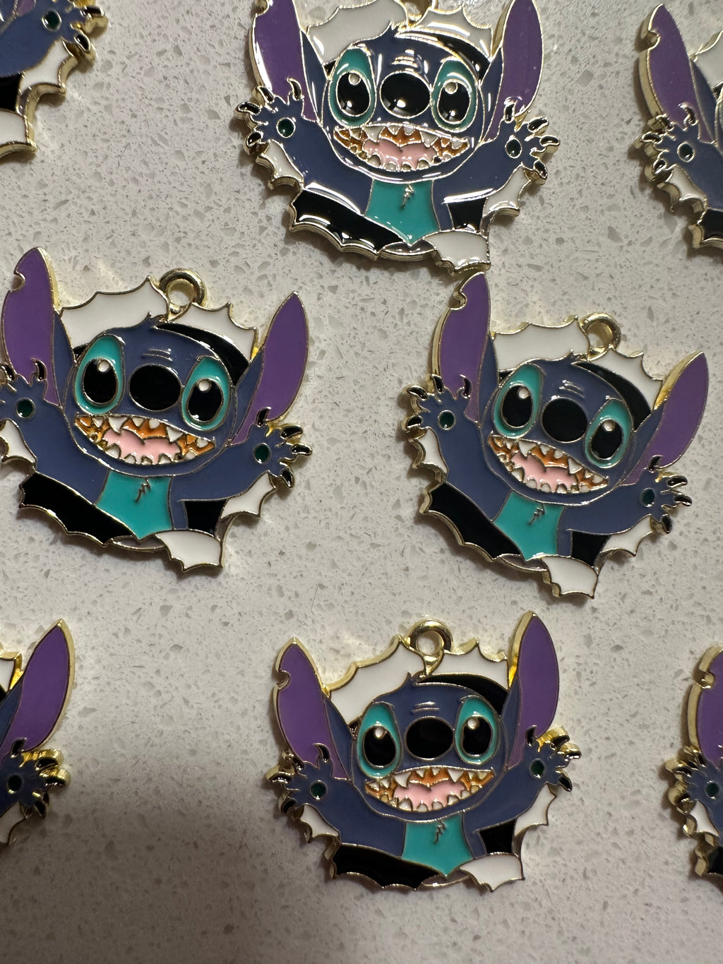 Stitch Inspired Charms (10pcs)