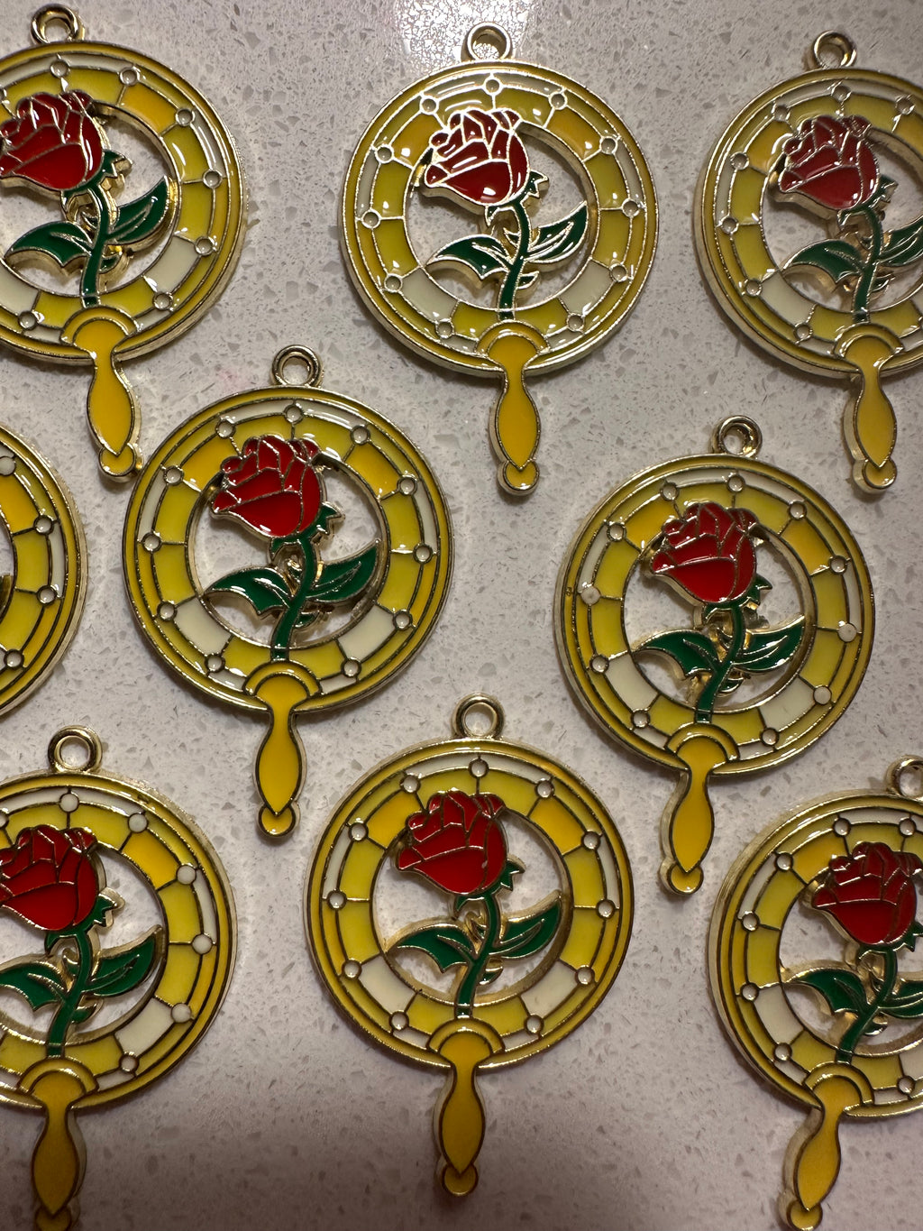 Mirror Charms (10pcs)