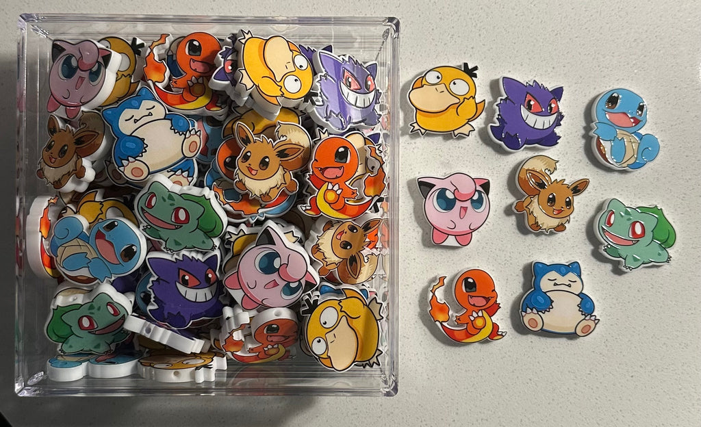 Pokemon Inspired Beads (8 pcs set)