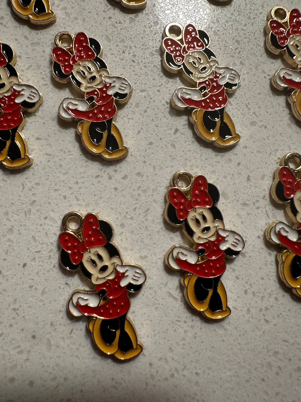 Minnie Inspired Charms (10pcs)