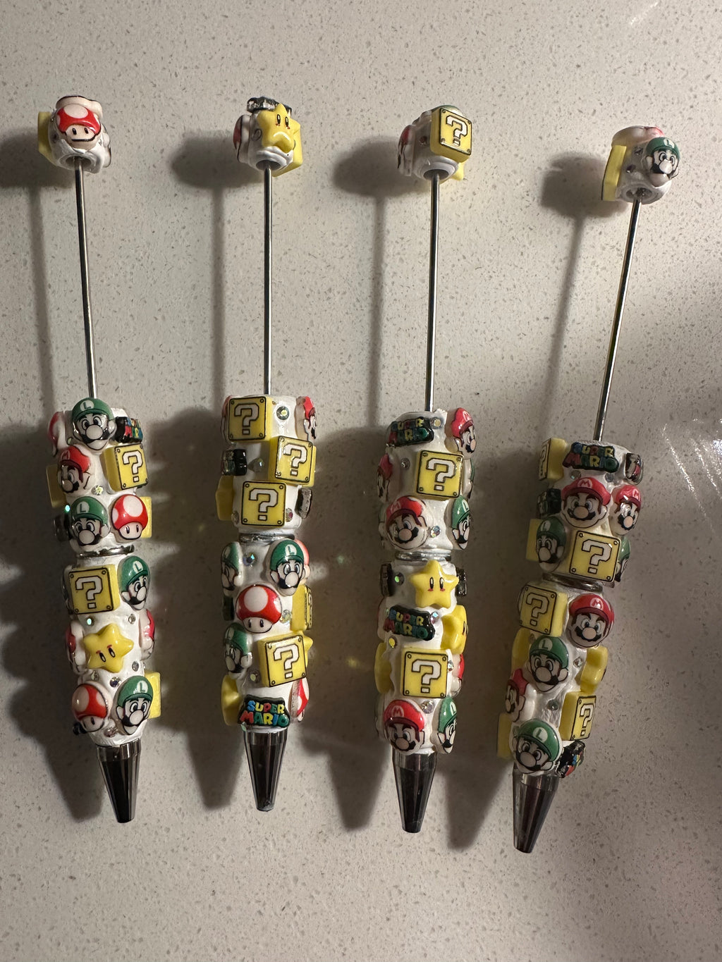 Mario Fancy Beadable Pens