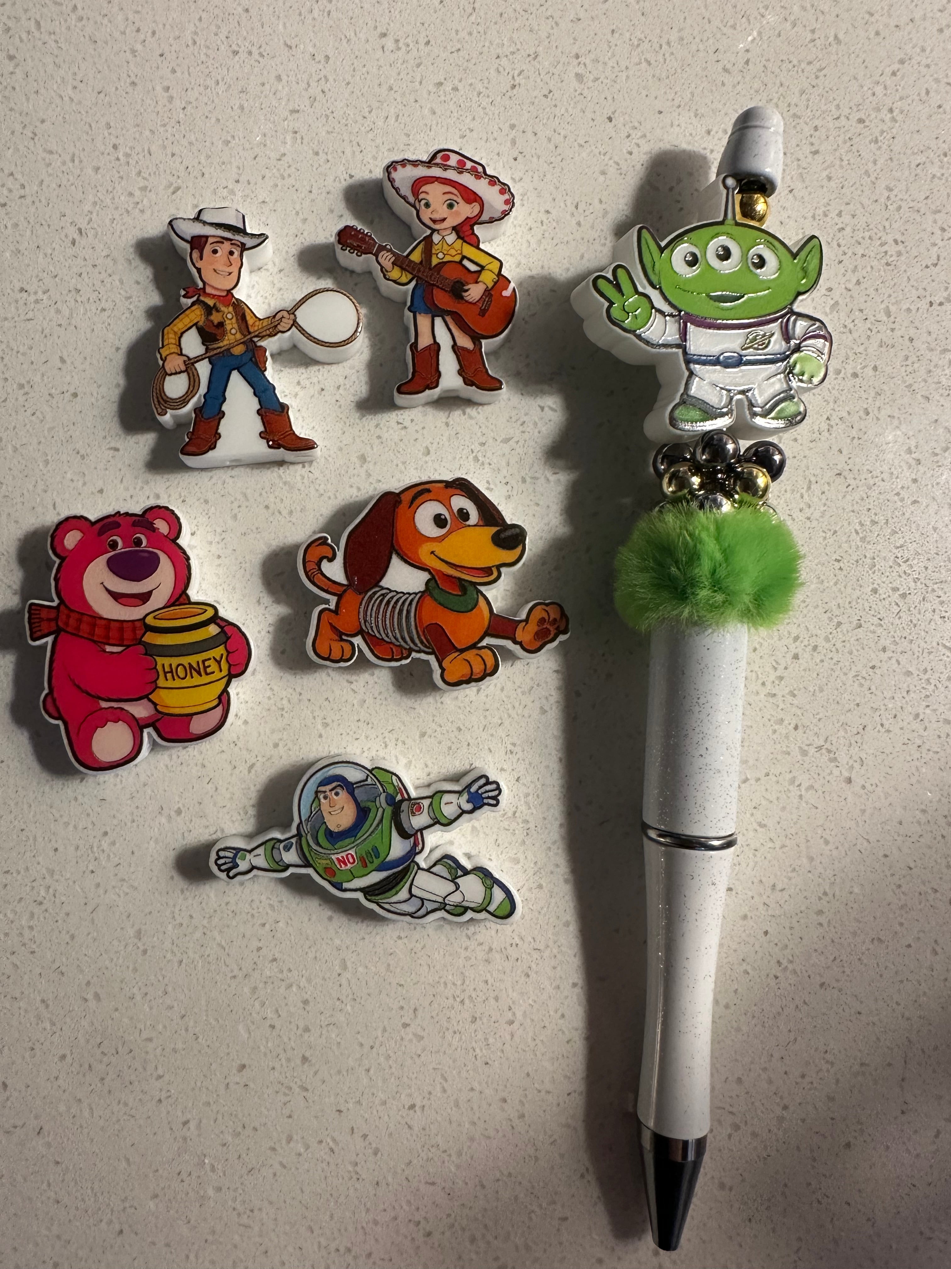Toy Story Inspired Beads (6 pcs set)