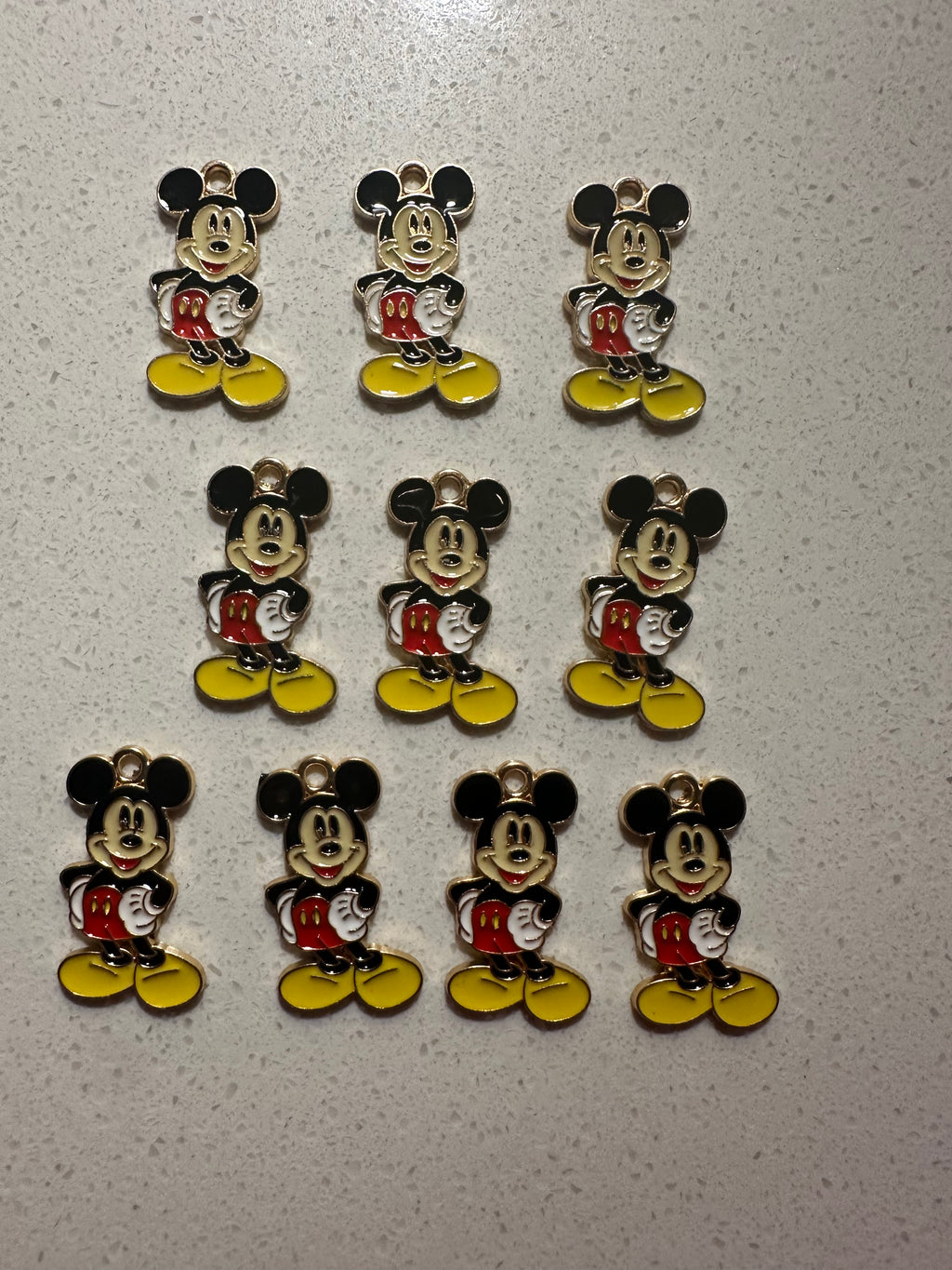 Mickey Inspired Charms (10pcs)
