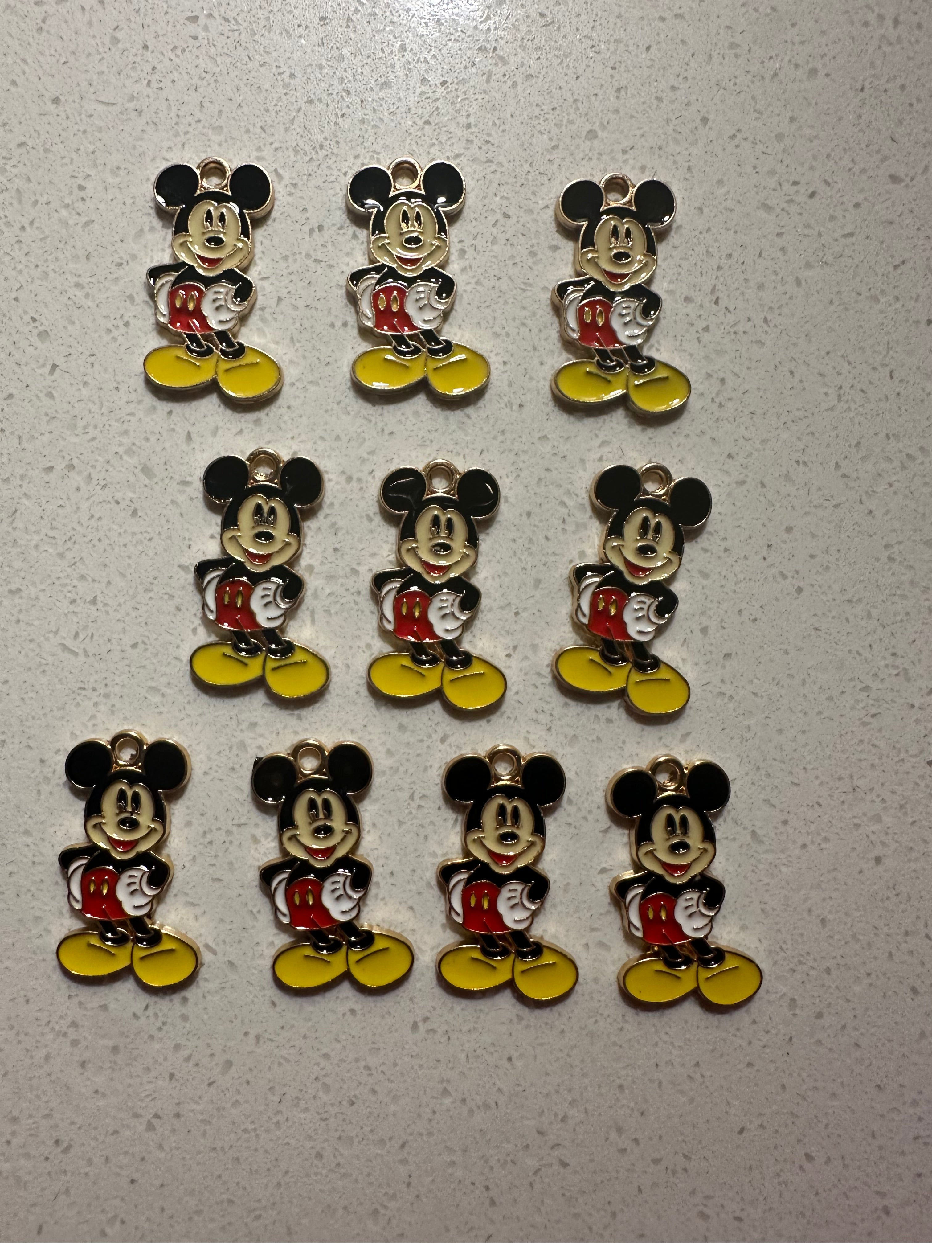 Mickey Inspired Charms (10pcs)