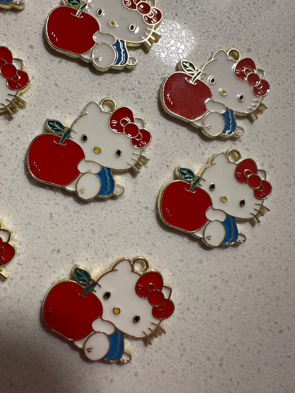 Hello Kitty Inspired Charms (10pcs)