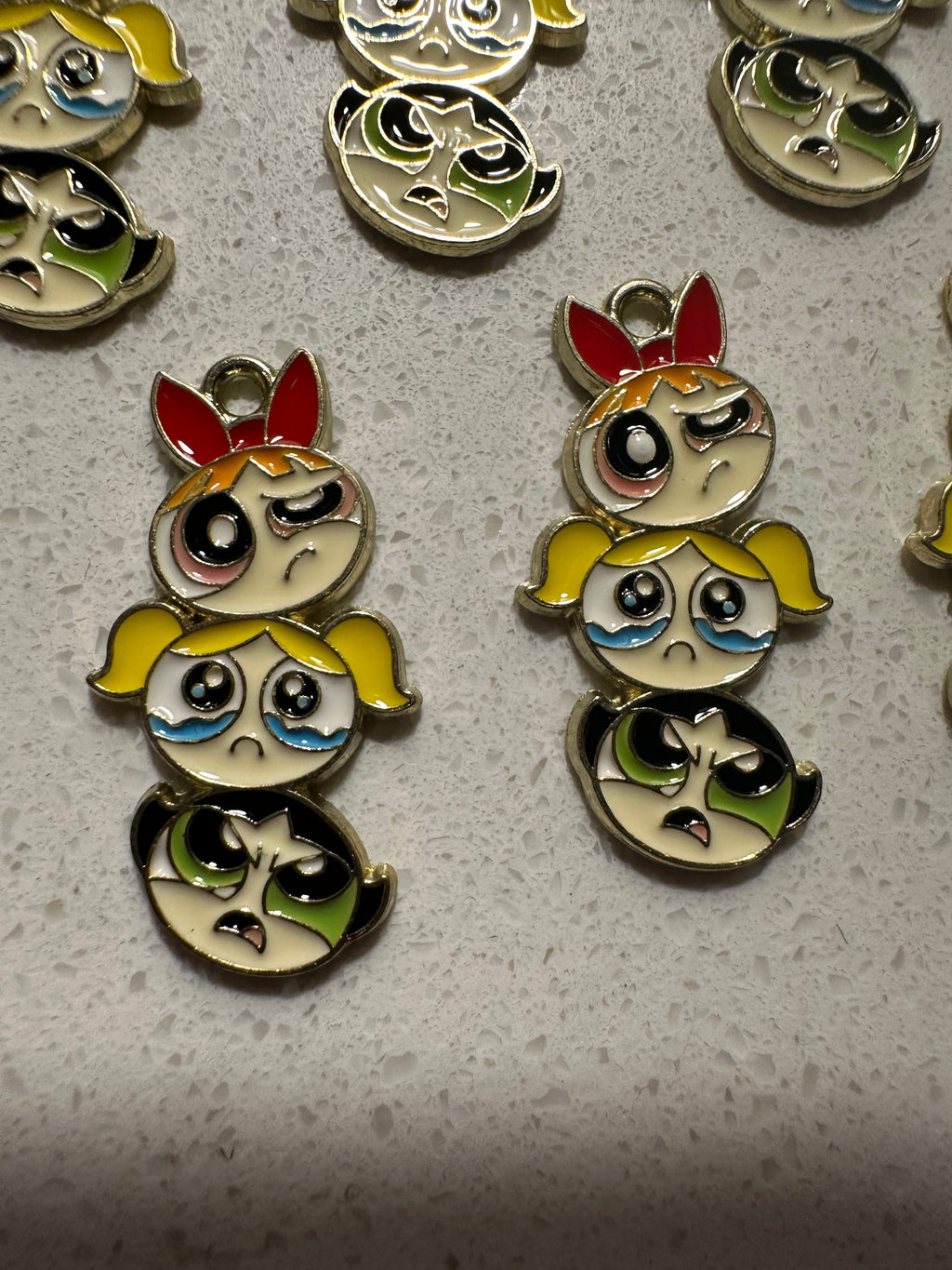 Power Puff Girls Inspired Charms (10pcs)
