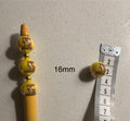 Ronald McDonald Inspired 16mm Beads (20 pcs)