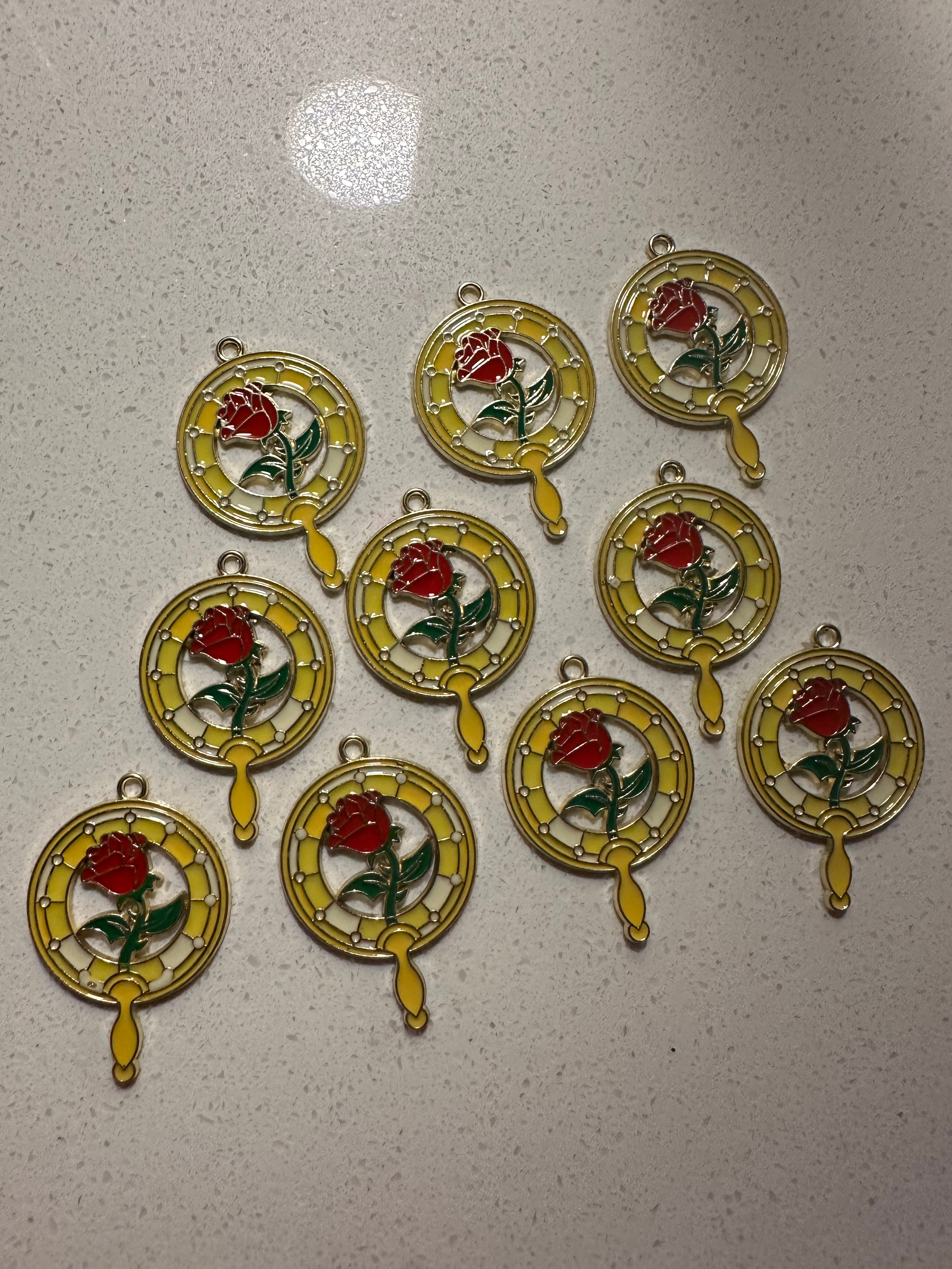 Mirror Charms (10pcs)