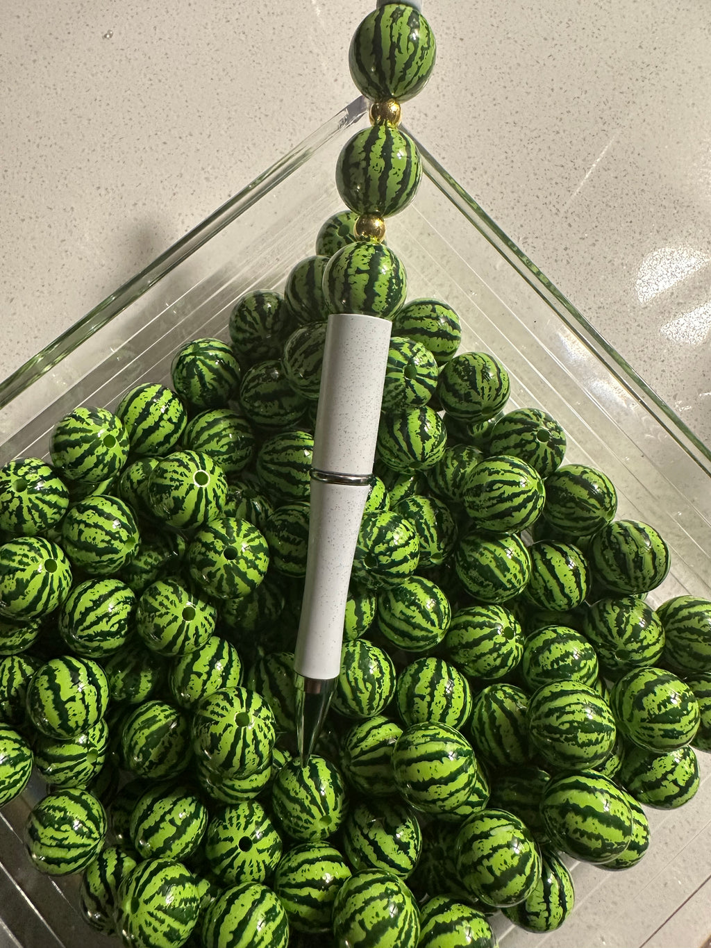 Watermelon 16mm Beads (20 pcs)