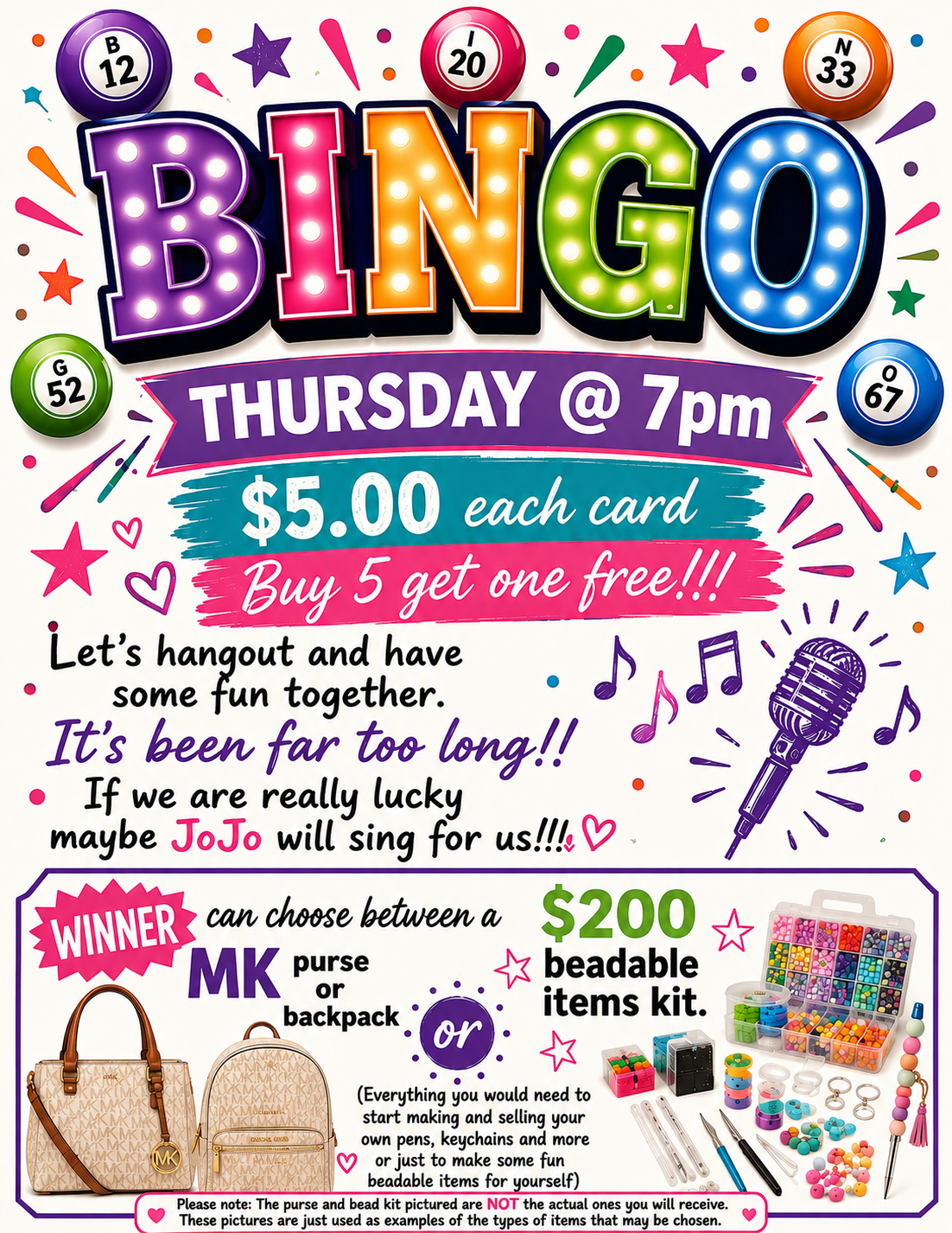 Thursday Night Bingo!!!